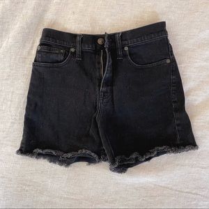 Madewell Jean Short Cutoffs